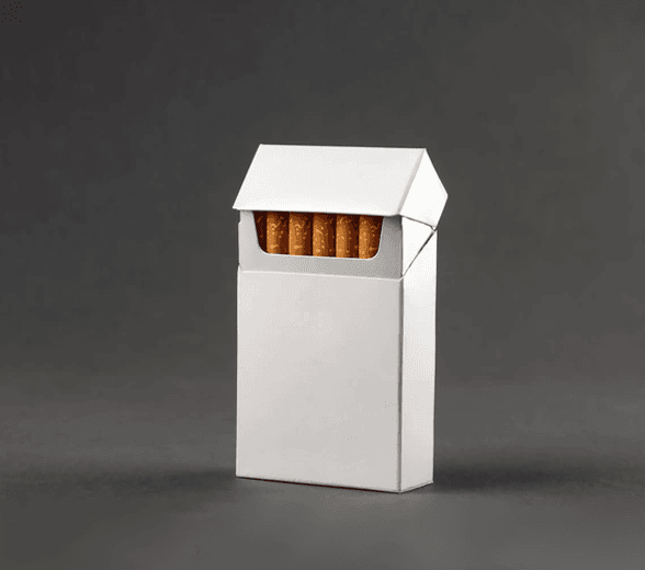 Set of Blank Cigarette Boxes