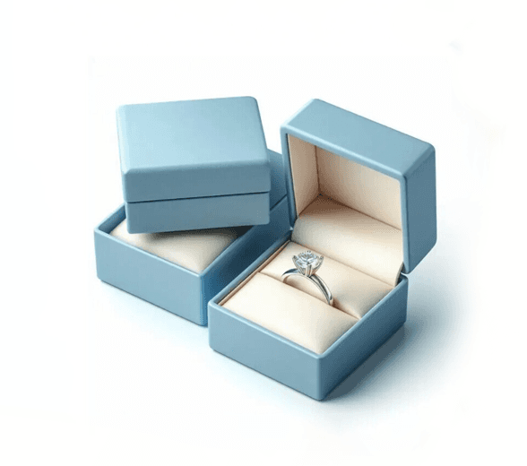 Set of Branded Ring Boxes