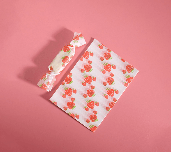 Candy wrapping paper preview