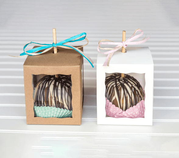 Set of Candy Apple Packages