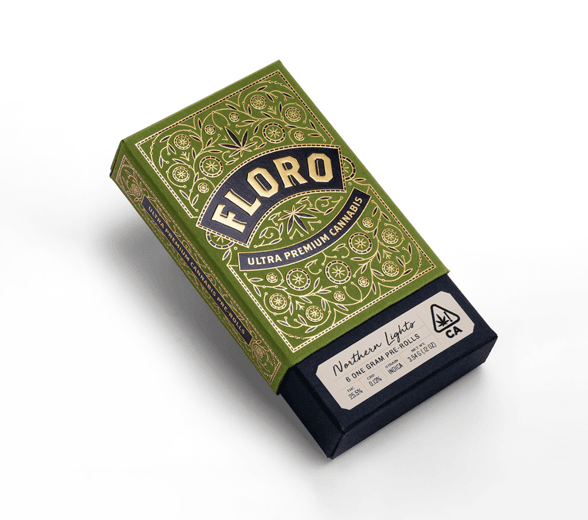 Open Cannabis Pre Roll Packaging