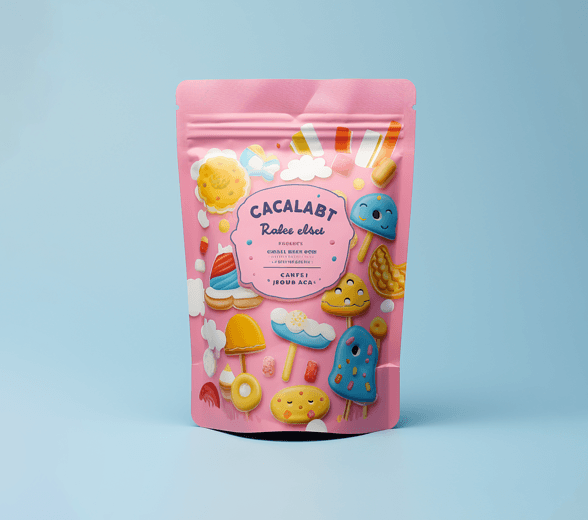 Cotton candy packaging preview