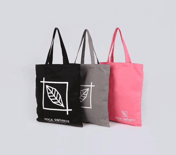 Cotton Bag with a product inside