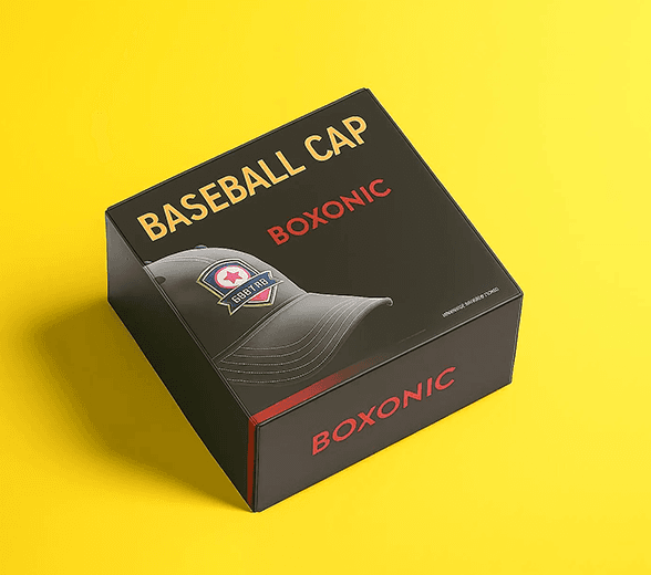 Custom Hat Shipping Box with hat