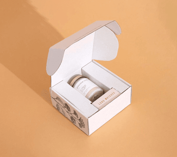 Close-up of a Candle Box with Insert