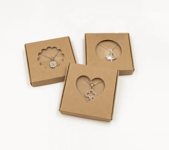 Open Cardboard Jewelry Boxes