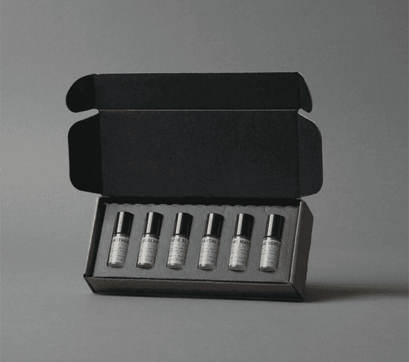 Custom Eau de Parfum Box with bottle