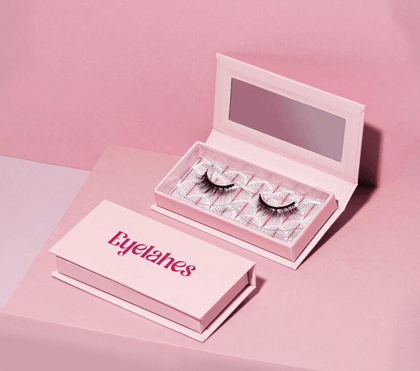 Set of Custom Luxury Eyelash Packaging