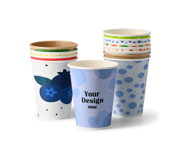Set of Custom Printed Cold Cups