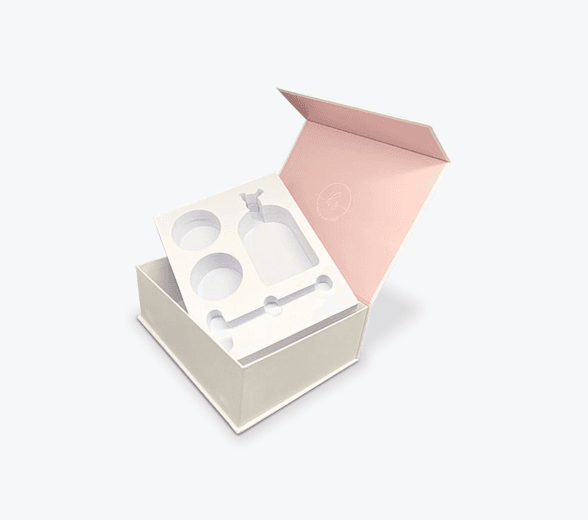 Set of Custom Printed Luxury Cosmetic Packaging