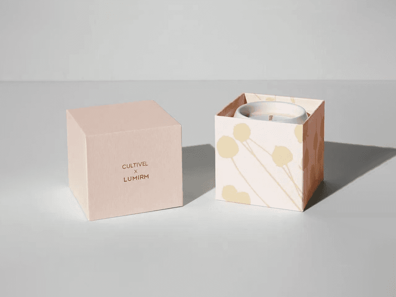 Custom Square Candle Boxes Main