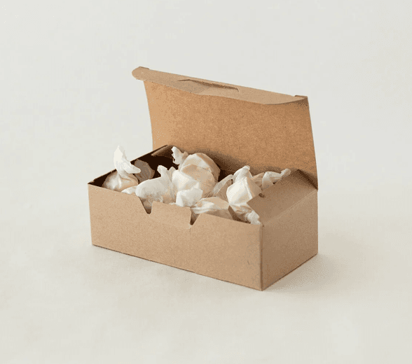 Side view of Kraft candy box