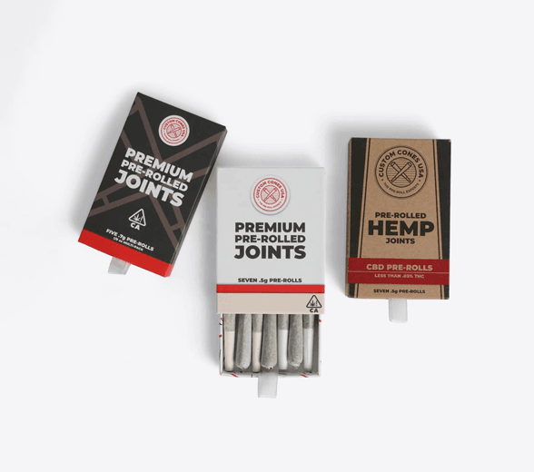 Open Pre Roll Packaging