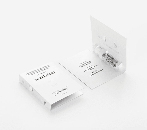 Set of Perfume Sample Boxes