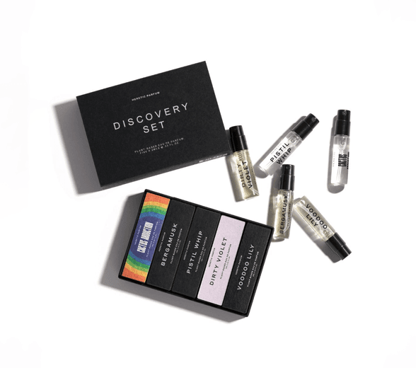 Perfume Travel Box with product inside