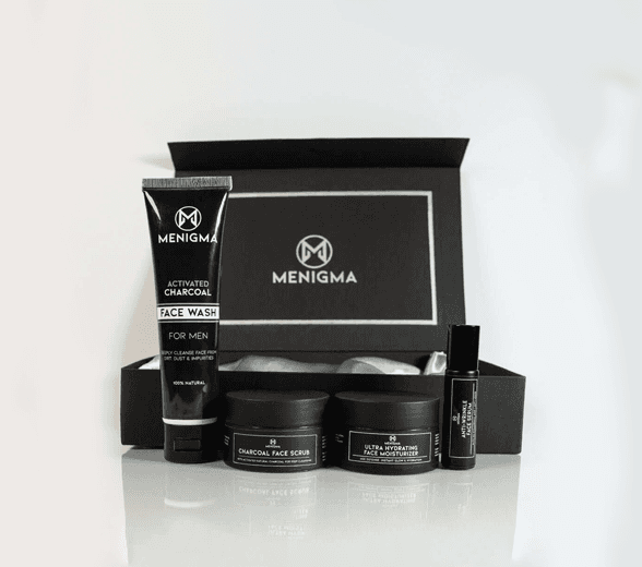 Inside view of personal care packaging