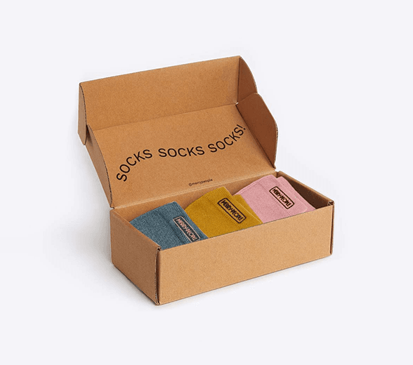 Custom apparel packaging preview