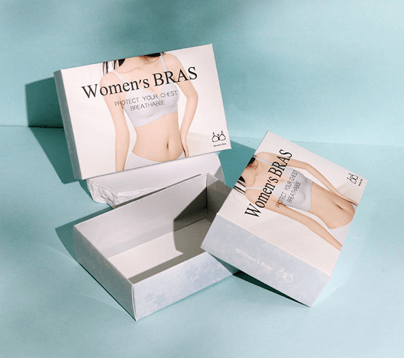 Open Swimwear Box with swimwear