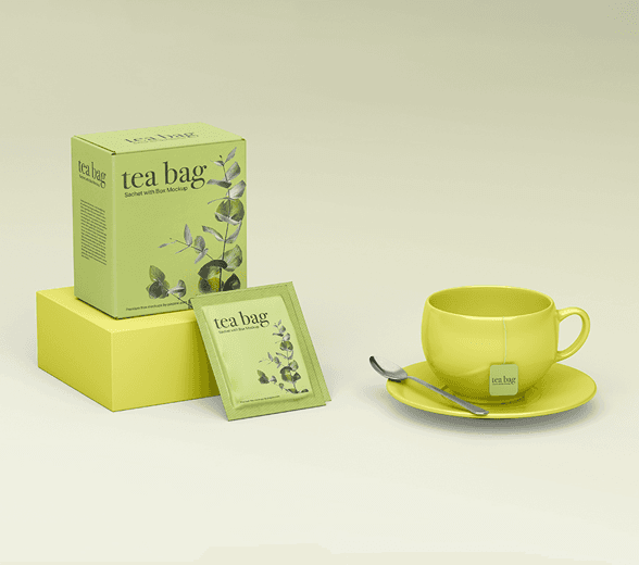 Set of Tea Bag Boxes