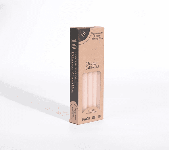 Open Taper Candle Box