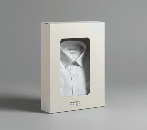 Set of White Shirt Boxes